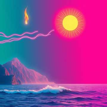 Аль Пачо-Горы и моря.