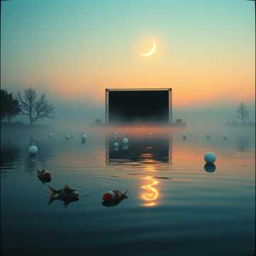 夜明けのフグ
