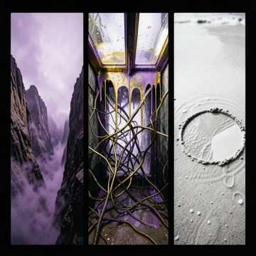 Corroding Frame - A. Y.  (Circle in the sand)