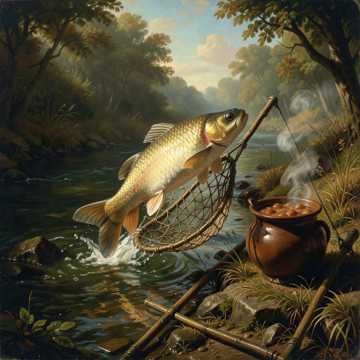 Мужики на рыбалке