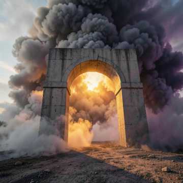 Сквозь дым и пламя