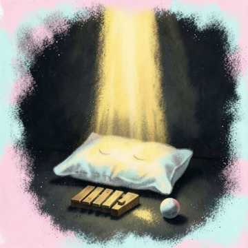 Мама спит — и я молчу