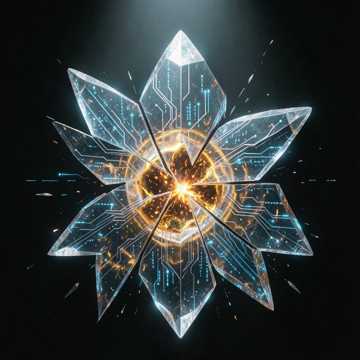 Glass angel