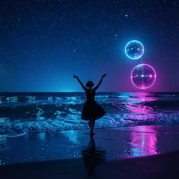 Stella disco mezzanotte