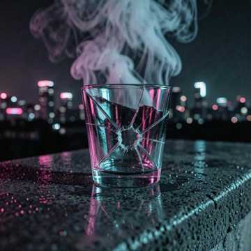 Neon tears...