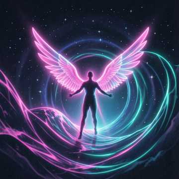 I'm ask the angels for wings…