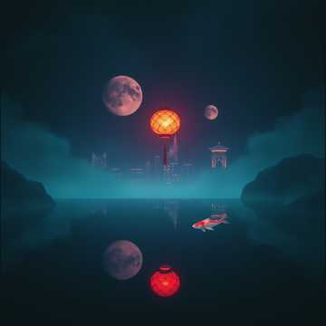 夜明けのフグ