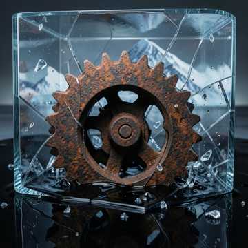 Corroding Frame - Iron Peak Tangent