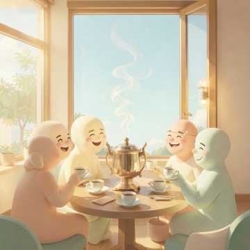 Among friends