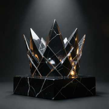 Black Glass Crown