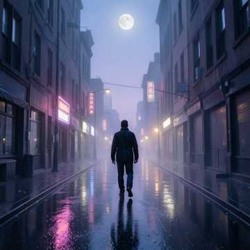 В ночи