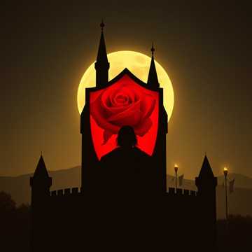 Алая роза